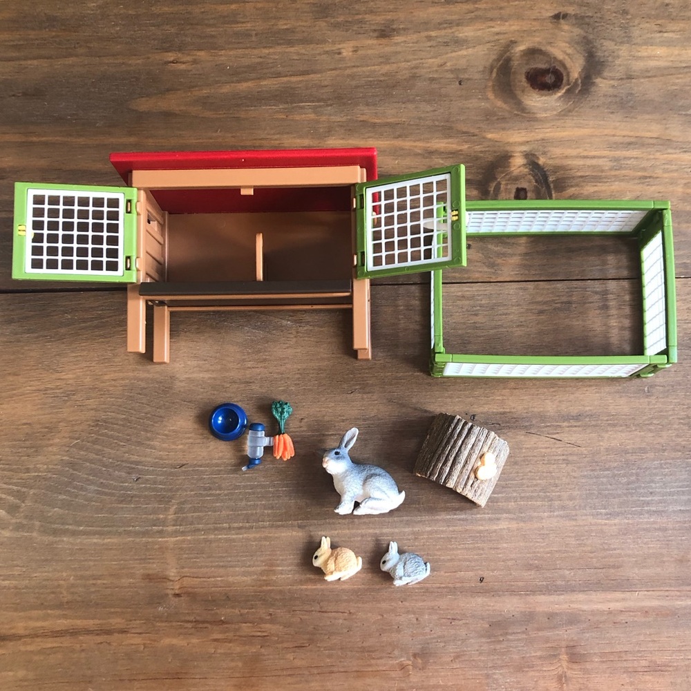 Schleich Rabbit Hutch - Picture 3 of 5